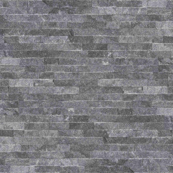 Cosmic Black Splitface Ledger Panel SAMPLE Marble Wall Tile